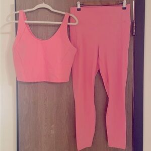 Calia Yoga 2 Piece Set Leggings and Tank- XL